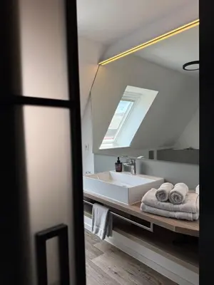 Ein Bett oder Betten in einem Zimmer der Unterkunft Apartment #3Panoramablick