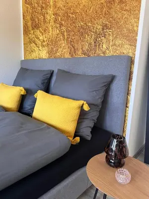 Ein Sitzbereich in der Unterkunft Appartement ZS15