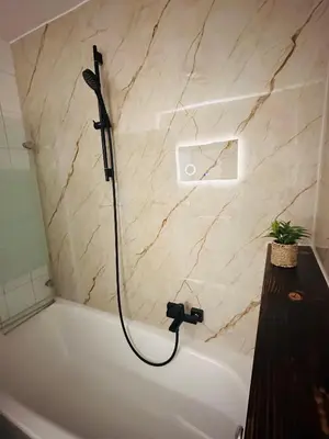 Ein Badezimmer in der Unterkunft Appartement ZS15