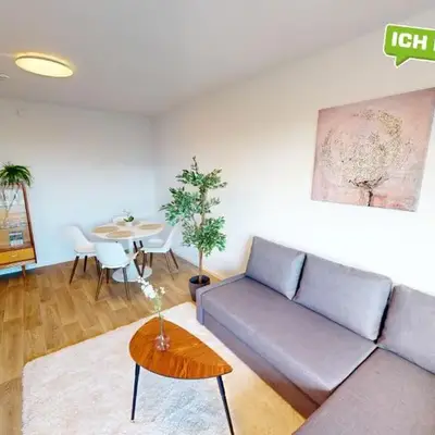 Apartment mit bodengleicher Dusche