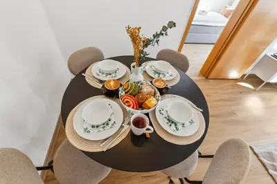 Essen in der Ferienwohnung oder in der Nähe