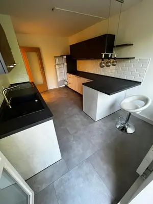 Küche/Küchenzeile in der Unterkunft Gemütliche, ruhige Wohnung in zentraler Lage
