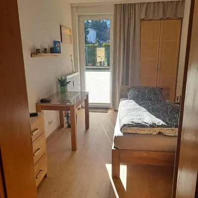Küche/Küchenzeile in der Unterkunft Ferienwohnung Reichel