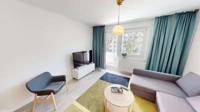 TV/Unterhaltungsangebot in der Unterkunft 5 Personen Apartment, WLAN