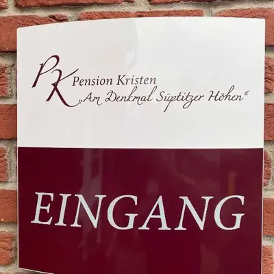 Pension und Ferienwohnung Kristen Am Denkmal Süptitzer Höhen