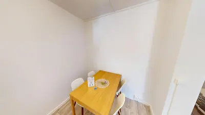 Grundriss der Unterkunft Family-Apartment mit Balkon und WLAN