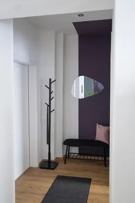 Grundriss der Unterkunft Farb-Reich - Sauna, Netflix, Nespresso, Zentral