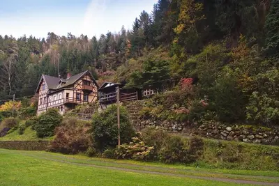 Naturlandschaft in der Nähe der Ferienwohnung