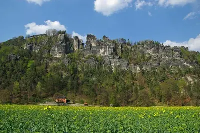 Naturlandschaft in der Nähe der Ferienwohnung