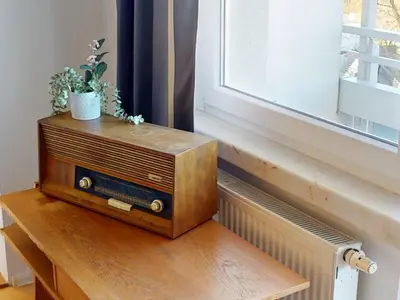 Grundriss der Unterkunft Urban gelegenes Apartment mit WLAN