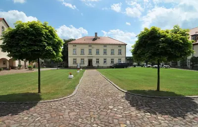 Ein Garten an der Unterkunft Gut Haferkorn GmbH