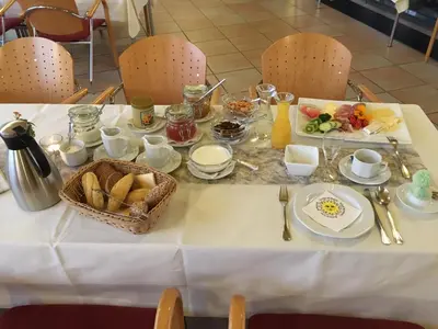 Essen im Hotel oder in der Nähe