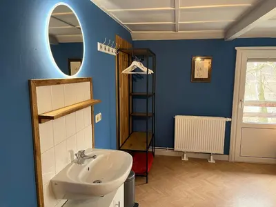 Ein Badezimmer in der Unterkunft Ferienhaus Nicklas