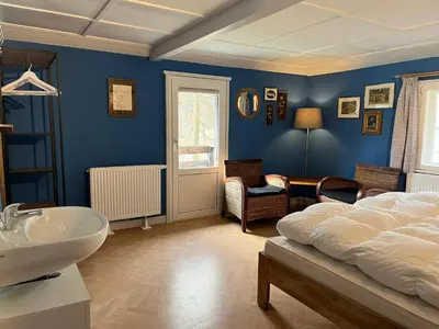 Ein Bett oder Betten in einem Zimmer der Unterkunft Ferienhaus Nicklas