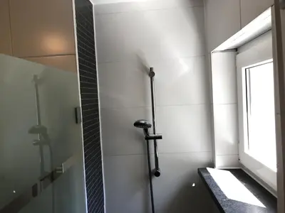Ein Badezimmer in der Unterkunft Ferienwohnung Henninger