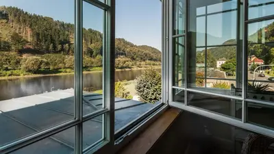 Naturlandschaft in der Nähe der Ferienwohnung