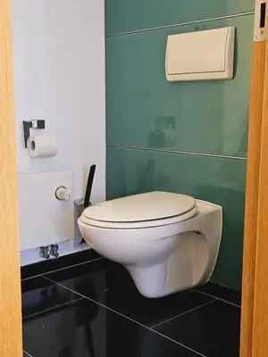 Ein Badezimmer in der Unterkunft Elegantes Loft mit 2 Etagen im Königsviertel