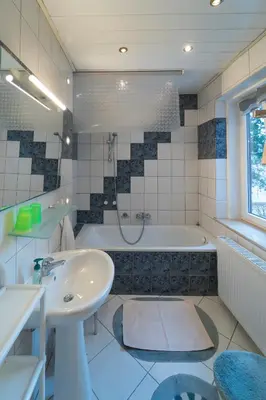 Ein Badezimmer in der Unterkunft Ferienvilla Drechsler