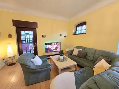 TV/Unterhaltungsangebot in der Unterkunft Ferienwohnung im Musikerviertel