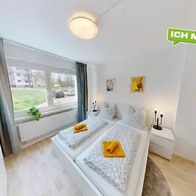 Praktisch eingerichtete Ferienwohnung