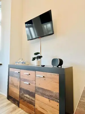 TV/Unterhaltungsangebot in der Unterkunft Gemütliches Altbauapartment II