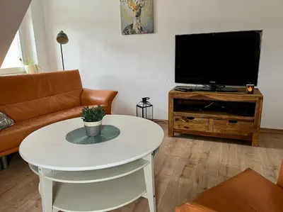TV/Unterhaltungsangebot in der Unterkunft Ferienwohnung für 5 Personen