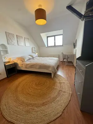 Ein Bett oder Betten in einem Zimmer der Unterkunft Boho Elegance