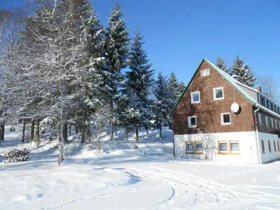 Pension Haus Pentacon im Winter