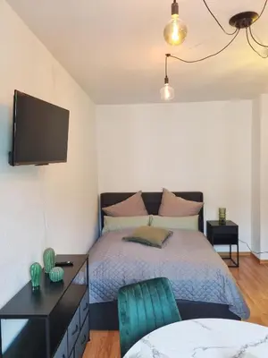 TV/Unterhaltungsangebot in der Unterkunft City Apartment Dresden