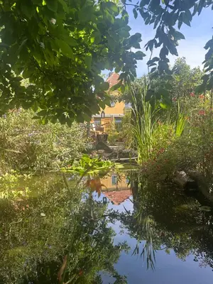 Ein Garten an der Unterkunft Villa Martha