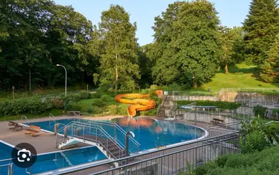 Der Swimmingpool an oder in der Nähe von Burgblick am Malerweg