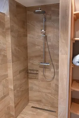 Ein Badezimmer in der Unterkunft Pension Sonne Hartha