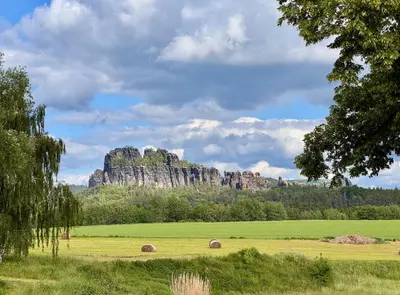 Naturlandschaft in der Nähe der Ferienwohnung