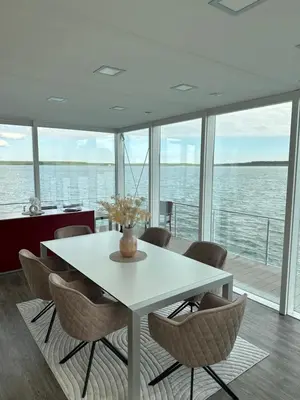 Grundriss der Unterkunft schwimmende Villa Haus Beach