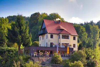 Naturlandschaft in der Nähe der Pension