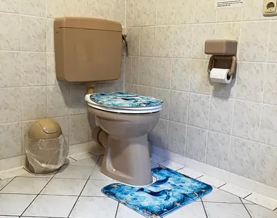 Ein Badezimmer in der Unterkunft Villa L & S - Gemütliche Ferienwohnung im Grünen bei Dresden