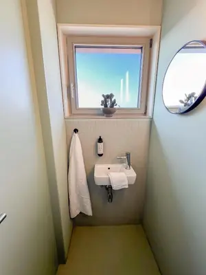 Ein Badezimmer in der Unterkunft Penthouse Deluxe I Dachterrasse I Parkplatz