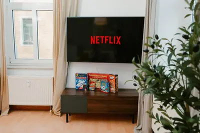 TV/Unterhaltungsangebot in der Unterkunft JINO Dresden I Zentrumsnah - WLAN - Küche