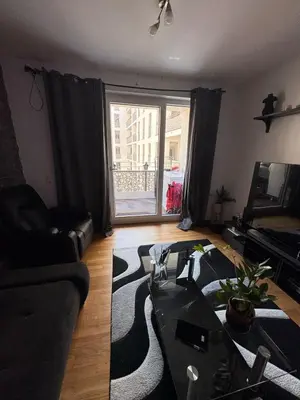 Ein Sitzbereich in der Unterkunft Apartment in the heart of Dresden
