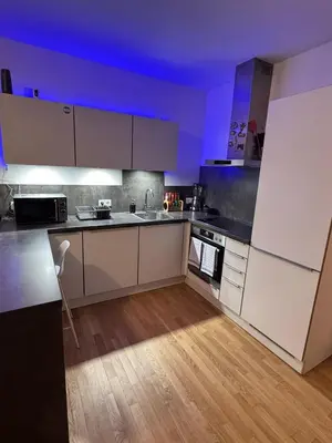 Küche/Küchenzeile in der Unterkunft Apartment in the heart of Dresden