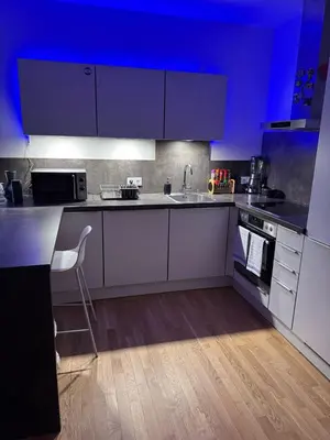 Küche/Küchenzeile in der Unterkunft Apartment in the heart of Dresden