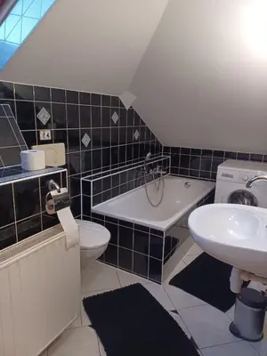 Ein Badezimmer in der Unterkunft Stadtvilla Nichterlein