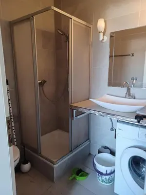 Ein Badezimmer in der Unterkunft Stadtvilla Nichterlein - Ferienwohnung Nr 12