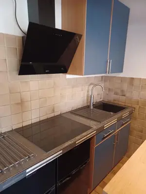 Küche/Küchenzeile in der Unterkunft Stadtvilla Nichterlein - Ferienwohnung Nr 12
