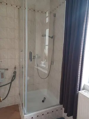 Ein Badezimmer in der Unterkunft Stadtvilla Nichterlein - Ferienwohnung Nr 3