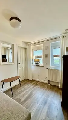 Küche/Küchenzeile in der Unterkunft Kleines Natursteinapartment 4 für 1 Person