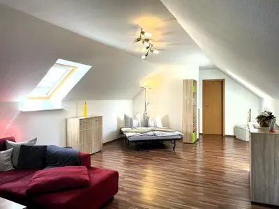 Ein Bett oder Betten in einem Zimmer der Unterkunft Gästehaus Seenland