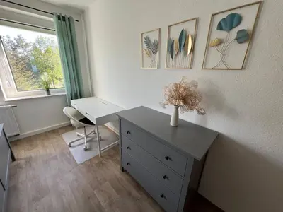 Grundriss der Unterkunft Charming 3-Room Apartment in Hoyerswerda, Lusatian Lake District