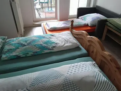 Ein Bett oder Betten in einem Zimmer der Unterkunft Appartement Denis