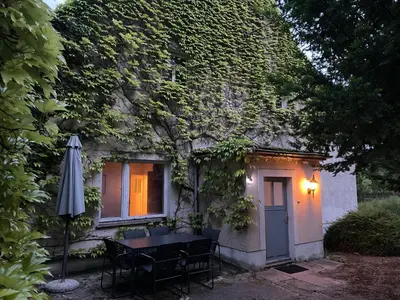 Ein Garten an der Unterkunft Gartenwohnung